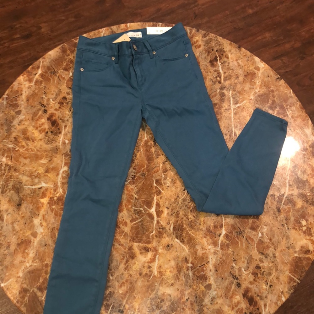 Turquoise pants- NEW WITH TAGS